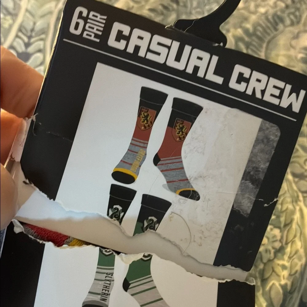 Warner Bros. Harry Potter House Crest Socks - Multicolor